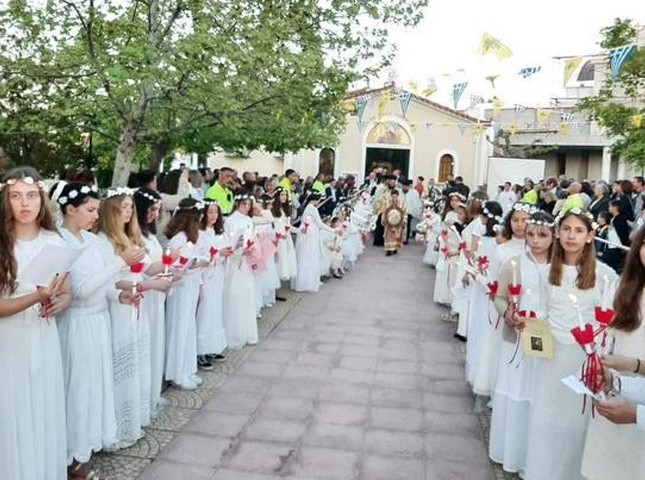 ΕΡΕΤΡΙΑ: Πανηγύρισε με λαμπρότητα η Παναγία Παραβουνιώτισσα