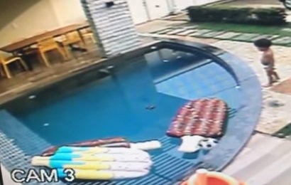 Επτάχρονος έσωσε μωρό που έπεσε σε πισίνα (VIDEO)
