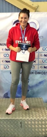 Ανέβηκε στο βάθρο η Γωγώ Σιαράπη