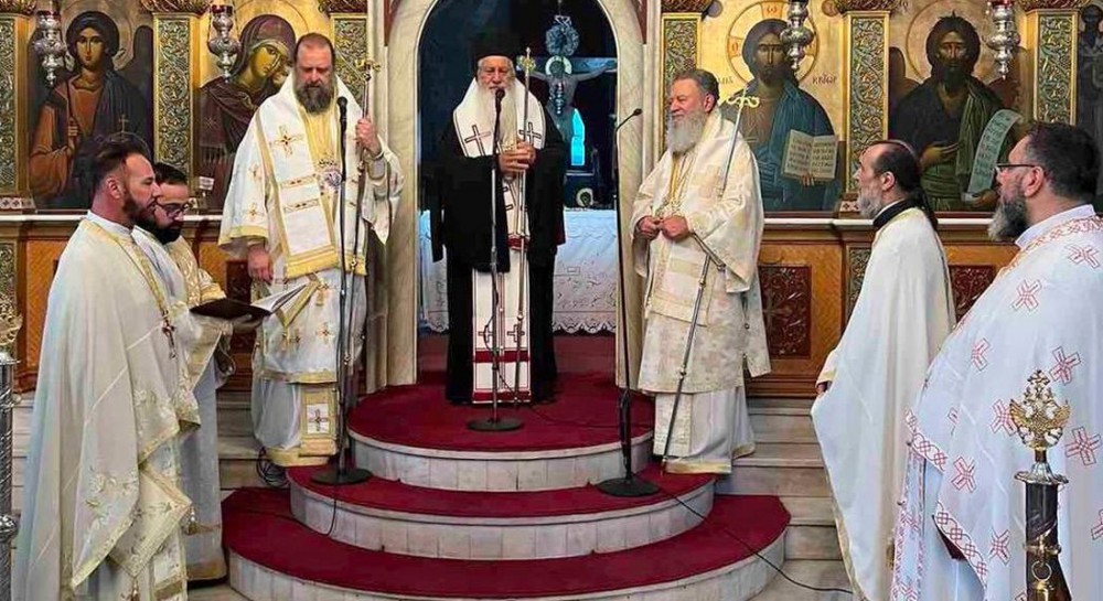 ΧΑΛΚΙΔΑ: Τρεις Αρχιερείς στο ναό του Αγίου Ταξιάρχη