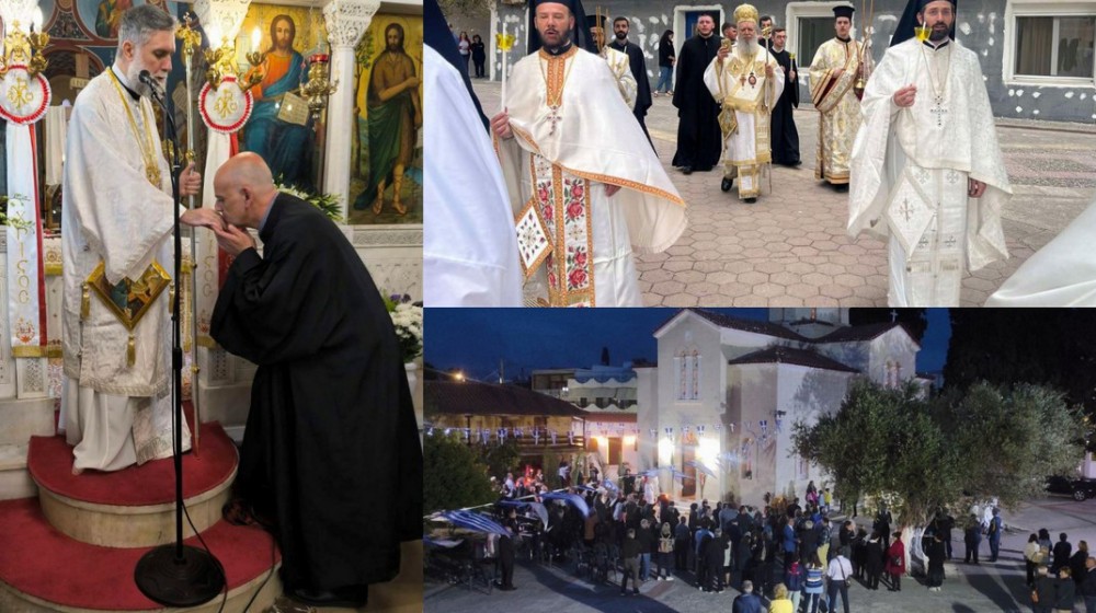 ΕΞΩ ΠΑΝΑΓΙΤΣΑ ΧΑΛΚΙΔΑΣ: Πανηγύρισε με λαμπρότητα ο ναός της Ζωοδόχου Πηγής στο Ορφανοτροφείο