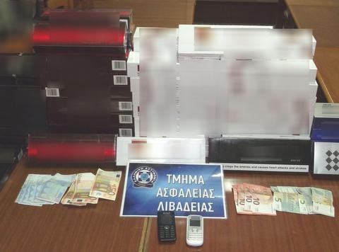Κατασχέθηκαν 1250 πακέτα λαθραίων τσιγάρων