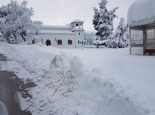 ΚΑΙΡΟΣ: Αναμένονται χιονοπτώσεις στην Εύβοια την Τετάρτη και την Πέμπτη