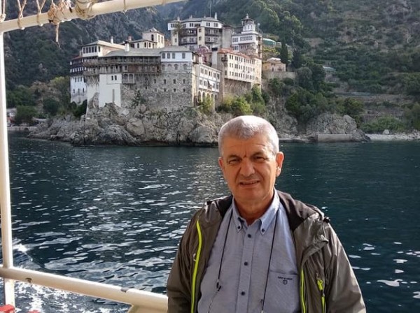 Στο Άγιο Όρος ο Λευτέρης Χαλιώτης