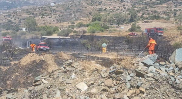 ΚΑΡΥΣΤΟΣ: Τρεις φωτιές την Τετάρτη σε Μπούρο, Αετό και Παξιμάδια