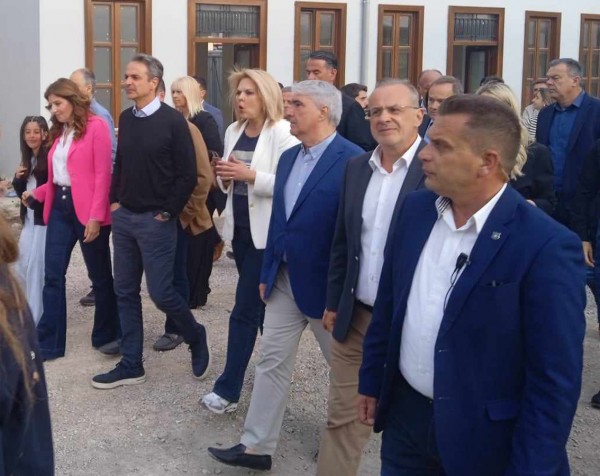 Επίσκεψη Μητσοτάκη στη Χαλκίδα