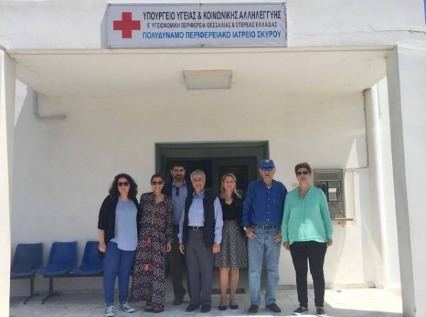 Ιατρικό κλιμάκιο επισκέφτηκε την Σκύρο