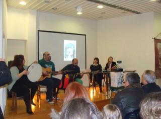 Παρουσίαση βιβλίου με μουσική και τραγούδι στα Ψαχνά