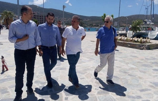 Ολοήμερη περιοδεία στο Δήμο Καρύστου από τον Φάνη Σπανό