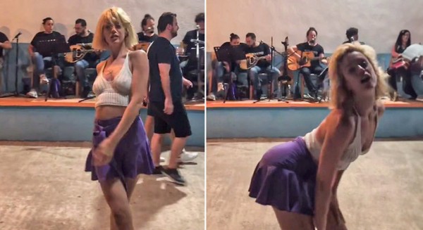 Έκανε άνω-κάτω την Ικαρία η Τραϊάνα Ανανία με τον χορό της (VIDEO)