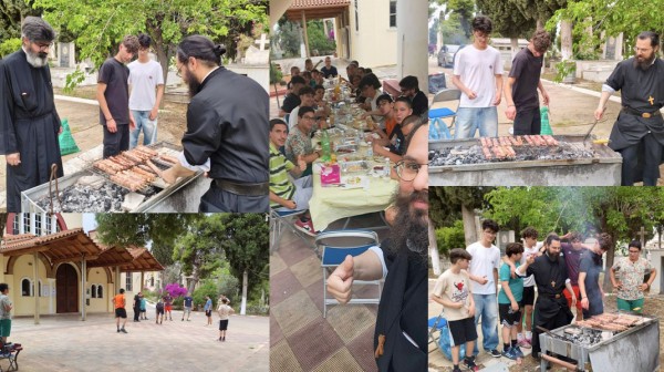 ΧΑΛΚΙΔΑ: Όμορφη γιορτή για τα παιδιά με σουβλάκια και παιχνίδια