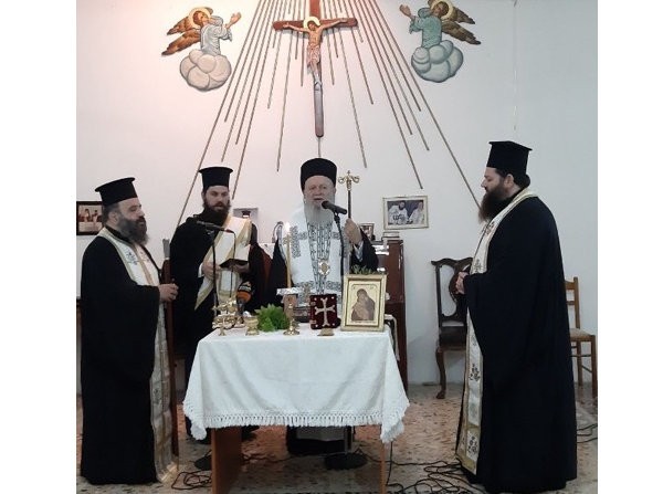 Αγιασμός στην Σχολή της Νοηματικής Γλώσσας της Μητρόπολης