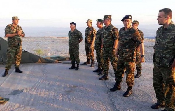 Οι έφεδροι αξιωματικοί Εύβοιας επισκέφθηκαν την Πυροβολαρχία των βλημάτων Hawk στη Ριτσώνα