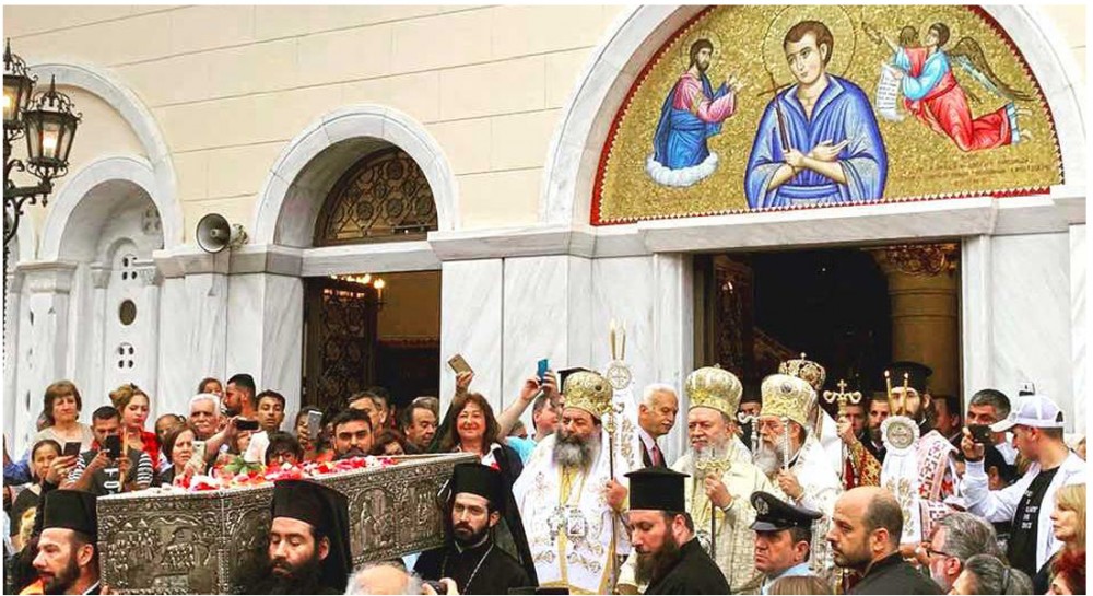 ΠΡΟΚΟΠΙ ΕΥΒΟΙΑΣ: Λαμπρή γιορτή με έξι Μητροπολίτες για τον Οσιο Ιωάννη τον Ρώσο