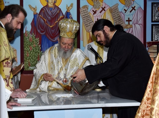 Εγκαινιάστηκε παρεκκλήσιο στα Λουτρά Αιδηψού