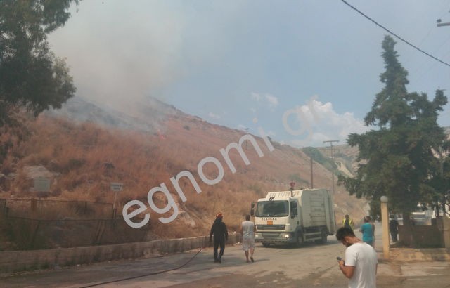 Εκαψε τεράστια έκταση η φωτιά στον 'Αγιο Στέφανο