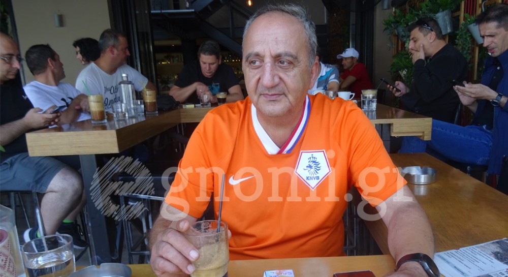 Προεκλογικό καφεδάκι για τον Βασίλη Μπεχράκη