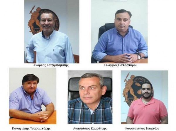 Αυτοί είναι οι νέοι Αντιδήμαρχοι του Δήμου Θηβαίων