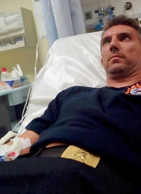 Περιπέτεια υγείας για γνωστό Χαλκιδέο πυροσβέστη