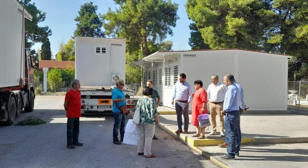 ΕΙΔΙΚΑ ΕΡΓΑΣΤΗΡΙΑ ΧΑΛΚΙΔΑΣ: Ήρθαν οι πρώτες αίθουσες στο τάγμα πεζοναυτών