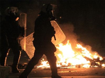 Κάηκε χθες η Πάτρα