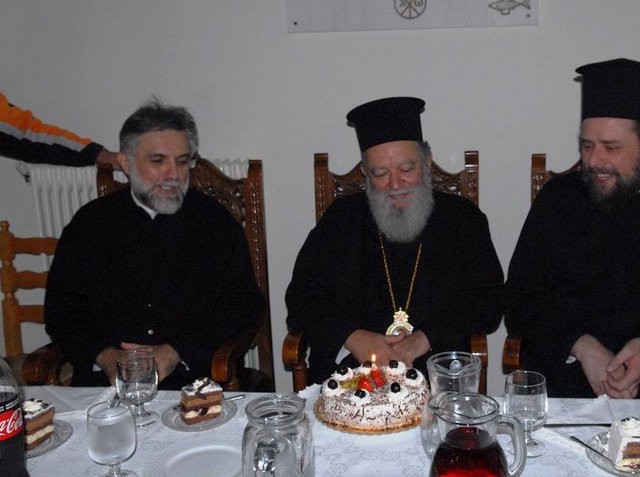 Δύο μέρες νωρίτερα γιόρτασε τα γενέθλιά του ο Μητροπολίτης κ. Χρυσόστομος