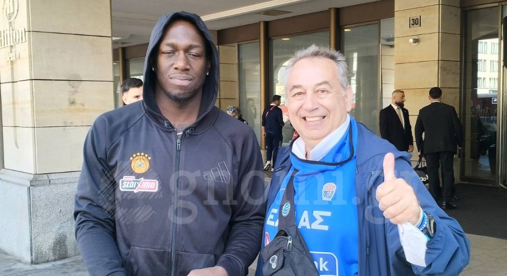 FINAL-4 EUROLEAGUE: O Χαλκιδέος Δημήτρης Τσαρούχας έφθασε στο Βερολίνο