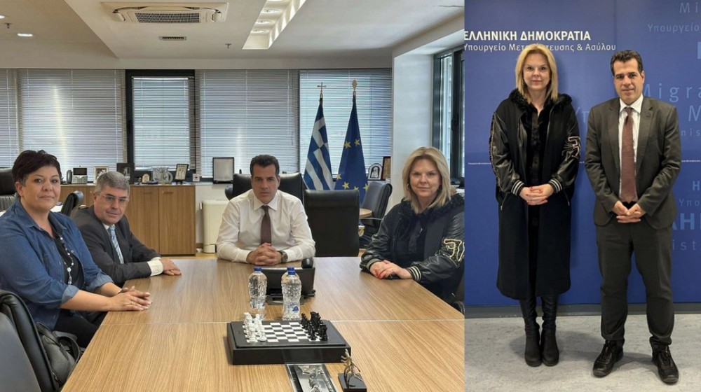 Συνάντηση Βάκα- Πλεύρη για υποδομές και κοινωνική συνοχή στη Χαλκίδα