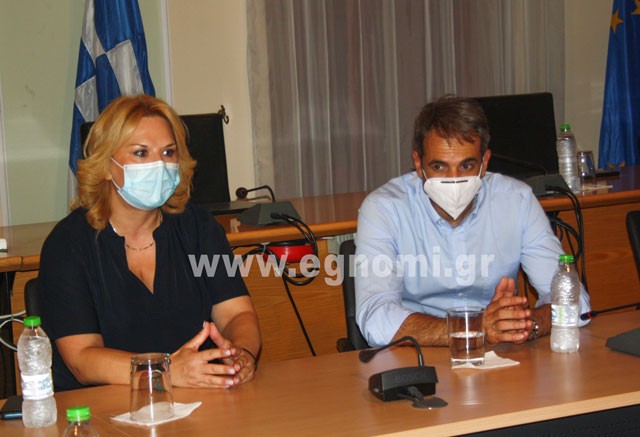 Επισκέφθηκε τη Χαλκίδα ο Κυριάκος Μητσοτάκης