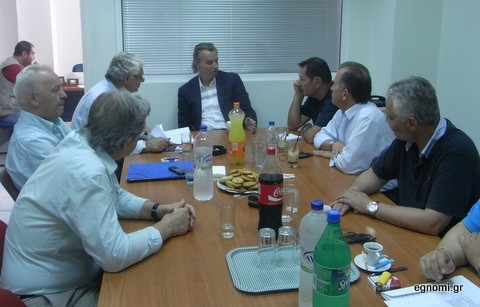 Μίλησαν για έργα ο Δήμαρχος με τον Περιφερειάρχη