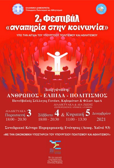 ΧΑΛΚΙΔΑ: Διεξάγεται το 2ο Φεστιβάλ με θέμα την Αναπηρία στην Κοινωνία