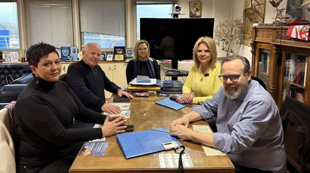 Με τον Γενικό Γραμματέα Λιμένων συναντήθηκε η Δήμαρχος Έλενα Βάκα