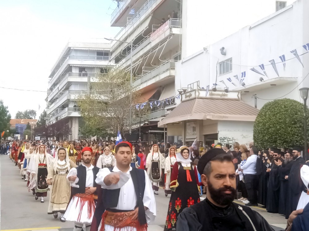 ΧΑΛΚΙΔΑ-25Η ΜΑΡΤΙΟΥ: Η παρέλαση των συλλόγων