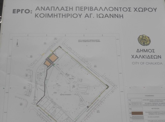 Αλλάζει όψη το παλιό Κοιμητήριο της Χαλκίδας στον Άγιο Ιωάννη
