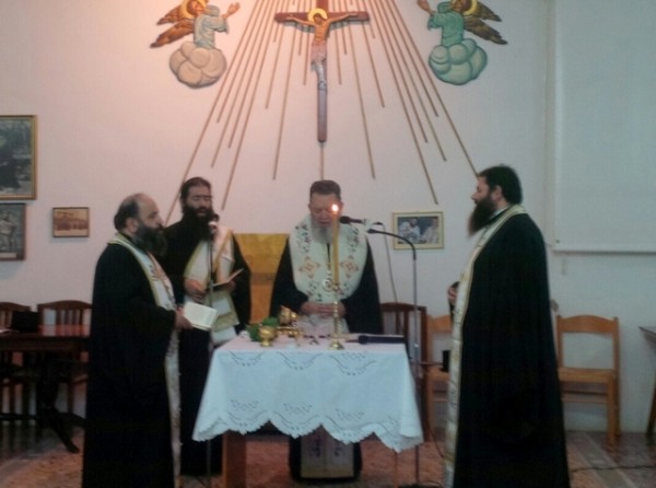 Αγιασμός στη Σχολή Ελληνικής Νοηματικής Γλώσσας