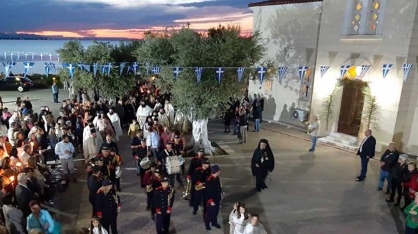 ΧΑΛΚΙΔΑ: Πανηγυρίζει ο ιερός ναός Ζωοδόχου Πηγής στην Έξω Παναγίτσα