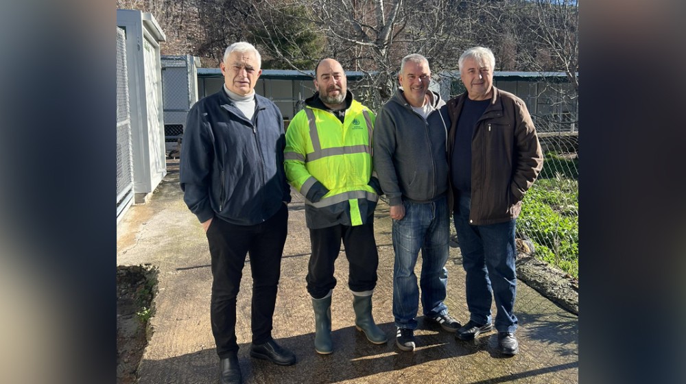 Επίσκεψη Σπύρου στο Δημοτικό Κυνοκομείο Χαλκίδας