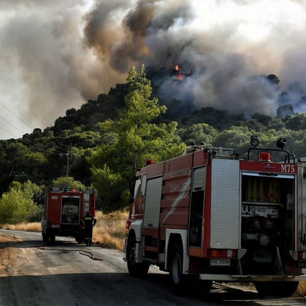ΔΗΜΟΣ ΚΥΜΗΣ-ΑΛΙΒΕΡΙΟΥ: Φωτιά στη περιοχή της Πλατάνας προκάλεσε συναγερμό