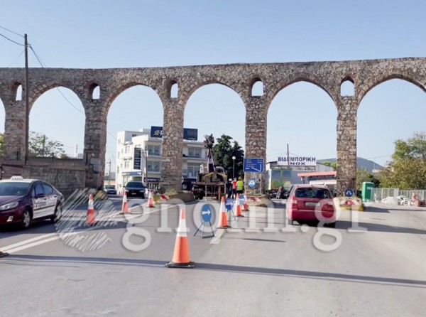 ΚΑΜΑΡΕΣ ΧΑΛΚΙΔΑΣ: Κυκλοφοριακές αλλαγές λόγω εργασιών