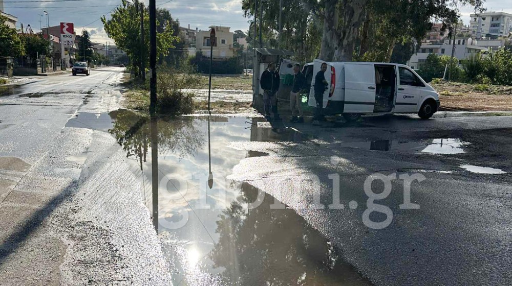 ΧΑΛΚΙΔΑ-ΛΙΑΝΗ ΑΜΜΟΣ: Πλυμμήρισε ξανά η οδός Σαλαμίνος