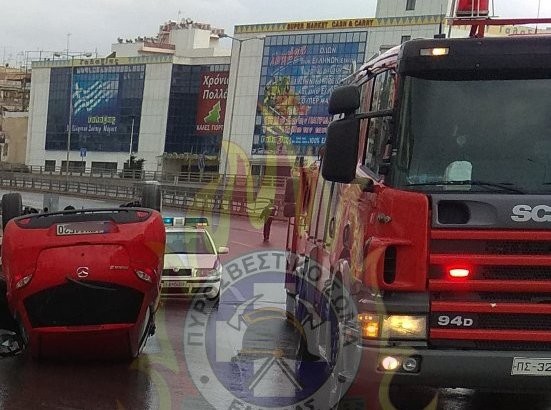 Σοβαρό τροχαίο ατύχημα στην εθνική οδό Αθηνών - Λαμίας