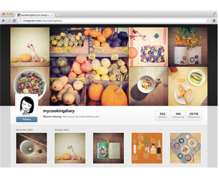 Το Instagram και σε Web Profiles