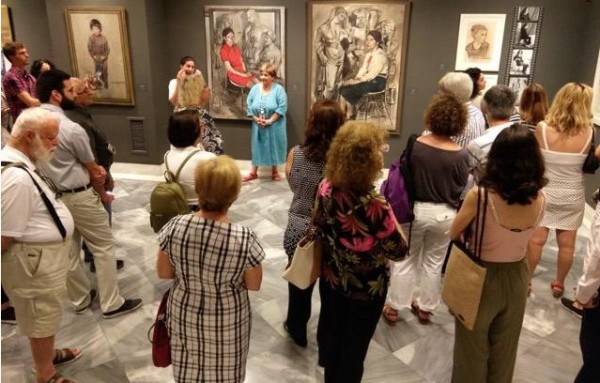 Χαλκιδέοι ταξίδεψαν στην Άνδρο για να θαυμάσουν έργα του Δημήτρη Μυταρά