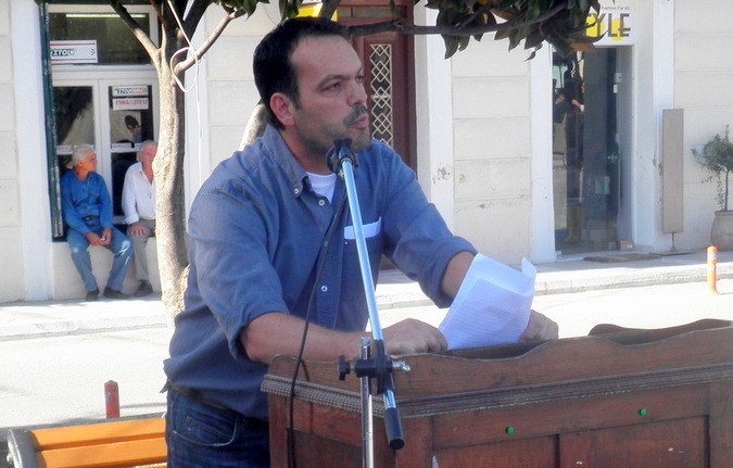 Στα Βασιλικά ο Θανάσης Καμαράτος