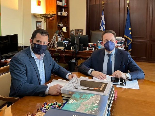 Ο Φάνης Σπανός συζήτησε με τον Στέλιο Πέτσα για το Φράγμα Μανικίων- Σέτας