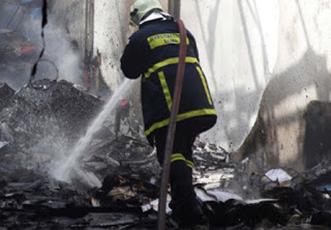 Ξέσπασε φωτιά στο Φάρο Αυλίδας