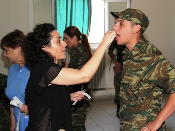 Εκδήλωση για την δωρεά Μυελού των Οστών στο Κέντρο Εκπαίδευσης Πυροβολικού στη Θήβα