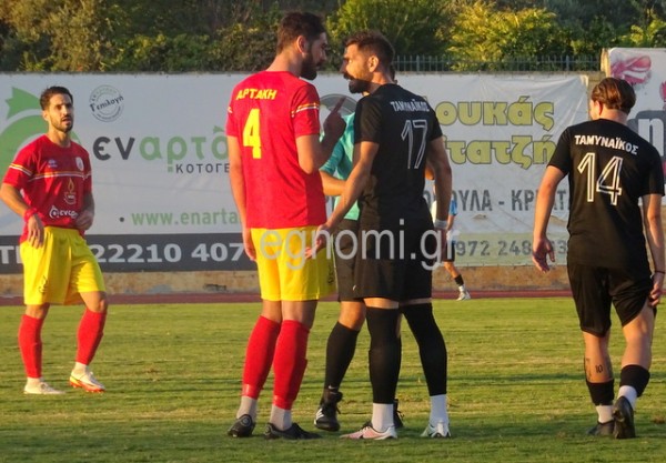 ΑΡΤΑΚΗ-ΤΑΜΥΝΑΪΚΟΣ 2-2: Μετωπική σύγκρουση …για γερά νεύρα