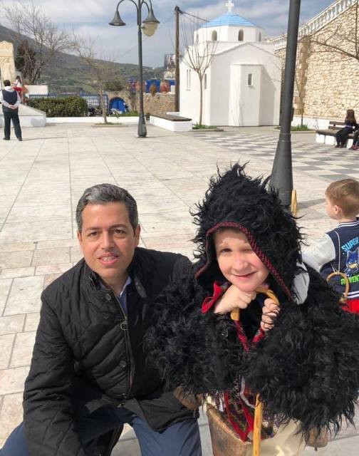 Στο καρναβάλι της Σκύρου ο Συμεών Κεδίκογλου