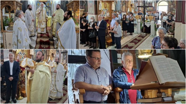 Στη γενέτειρα του Οσίου Πορφυρίου του Καυσοκαλυβίτη ο Μητροπολίτης κ. Σεραφείμ